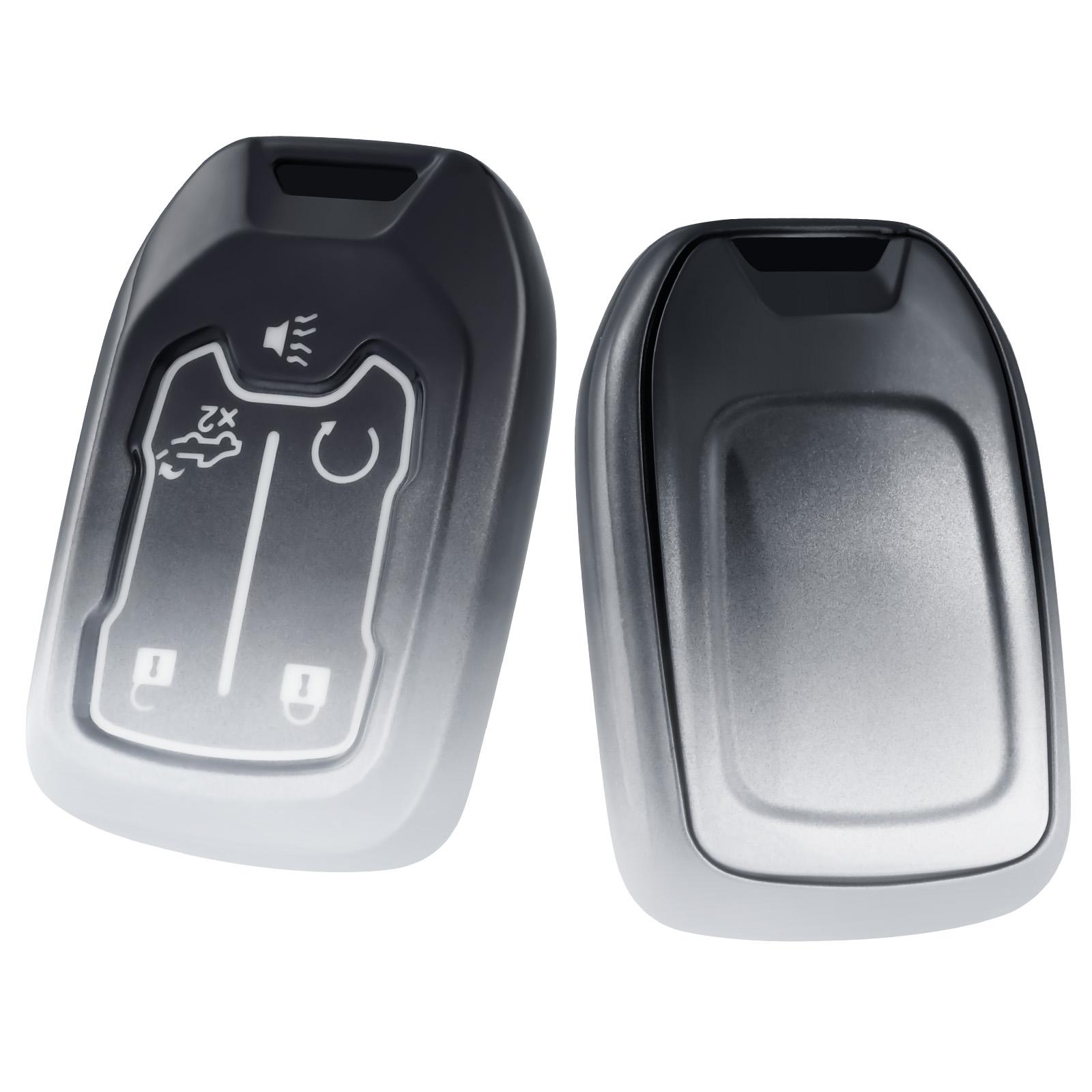 Gradient Car Remote Key Fob Shell Case Cover Fit for GMC Sierra Chevrolet Silverado 1500 2500 3500HD Chevy Keyless чорного кольору градієнта
Gradient Car Remote Key Fob Shell Case Cover Fit for GMC Sierra Chevrolet Silverado 1500 2500 3500HD Chevy Keyless чорного кольору градієнта