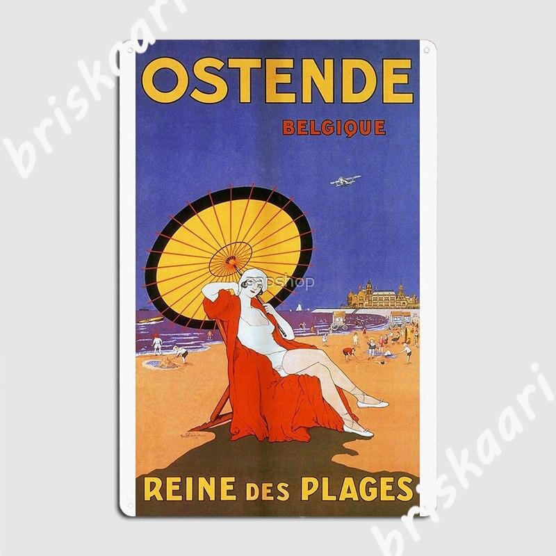 Vintage Ostend Queen of Beaches s Bathing Beauty Summer Travel Metal Sign Retro Wall Decor for Bar Man Cave Home Tin Sign P 20x30cm(7.8x11.8inch)
Vintage Ostend Queen of Beaches s Bathing Beauty Summer Travel Metal Sign Retro Wall Decor for Bar Man Cave Home Tin Sign P 20x30cm(7.8x11.8inch)