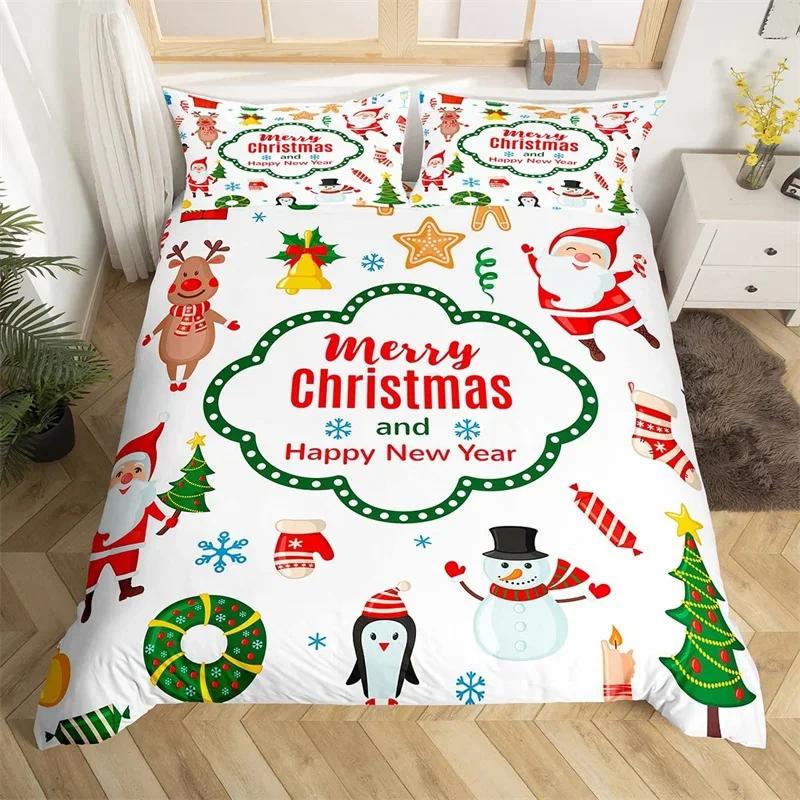 Mery Christmas Soft Duvet Cover Christmas Theme Beding Set Microfiber Carton Warm Comforter Cover Xmas New Year Gift Twin Quen Bed Linen Set 135*200cm Eu-Single
Mery Christmas Soft Duvet Cover Christmas Theme Beding Set Microfiber Carton Warm Comforter Cover Xmas New Year Gift Twin Quen Bed Linen Set 135*200cm Eu-Single