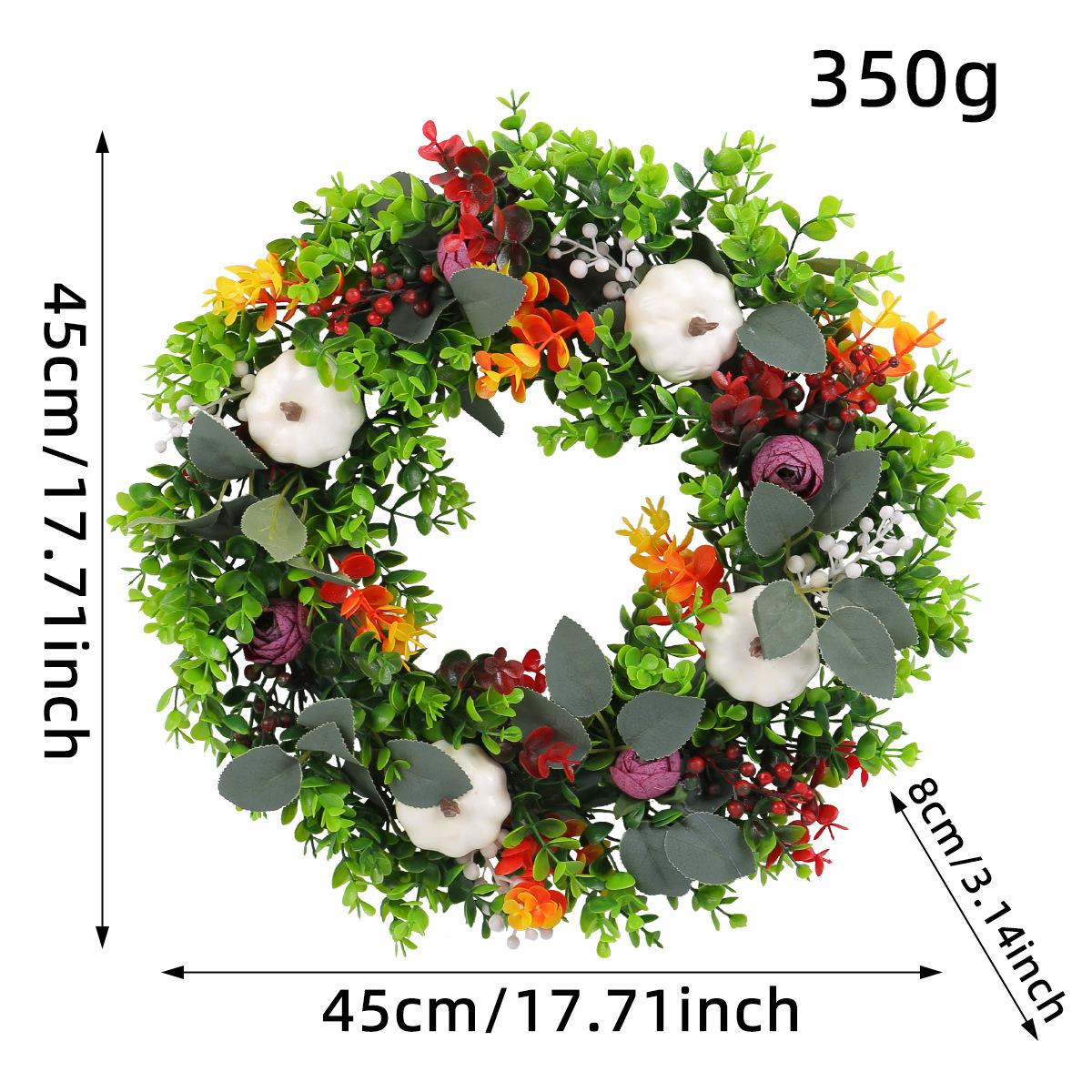 Осенний венок из тыкв цвета эвкалипта Осенний венок из тыкв
Осенний венок из тыкв цвета эвкалипта Осенний венок из тыкв