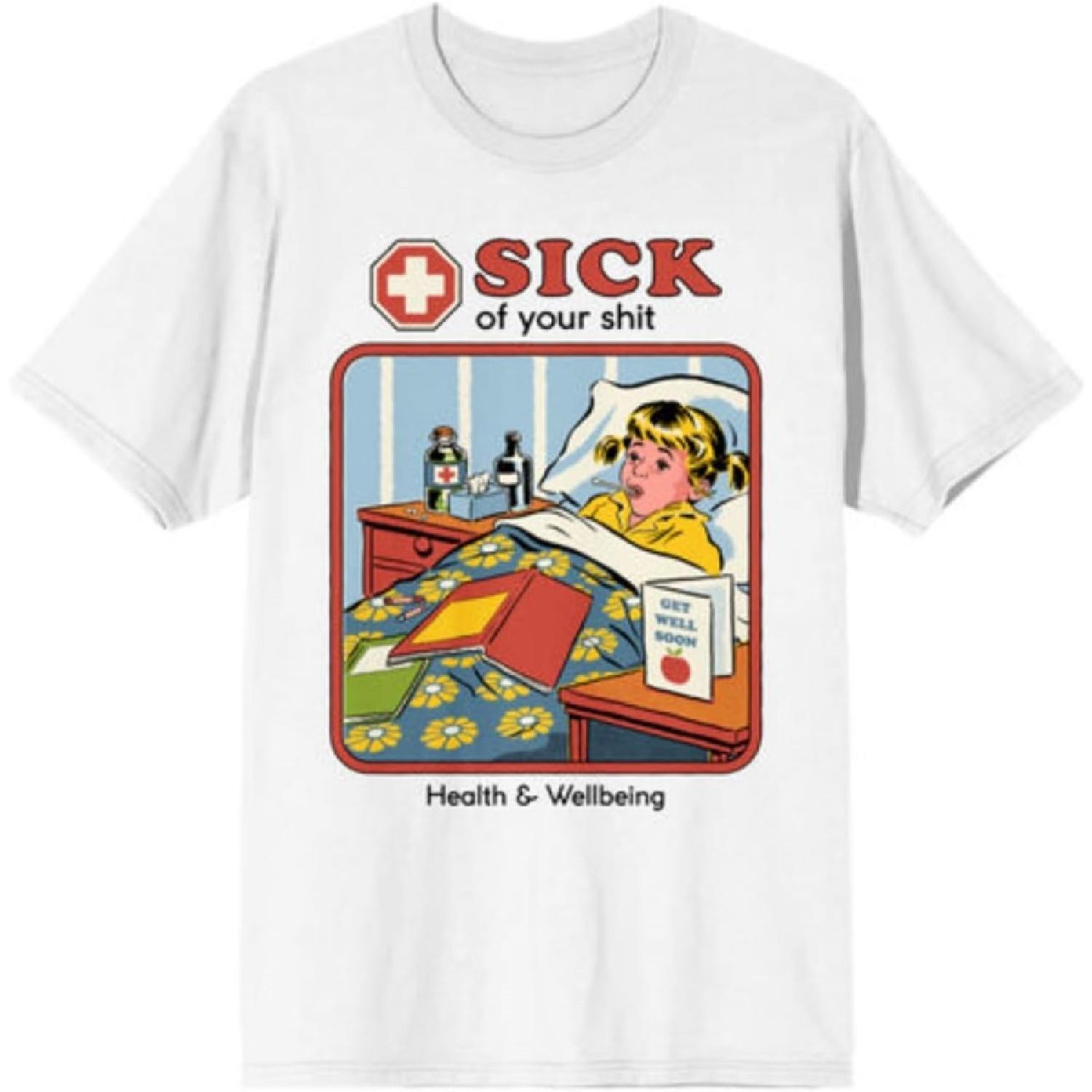 Steven Rhodes Sick Of Your Shit White T-Shirt XXXXXL білий
Steven Rhodes Sick Of Your Shit White T-Shirt XXXXXL білий