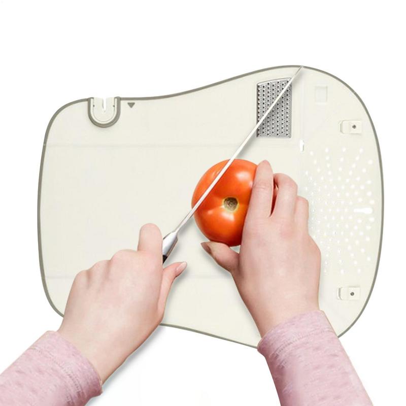 Multipurpose Cutting Board Folding Design Thick Drain Chopping Board Multi-Functional Cutting Board For Water Filter Chopping синій
Multipurpose Cutting Board Folding Design Thick Drain Chopping Board Multi-Functional Cutting Board For Water Filter Chopping синій