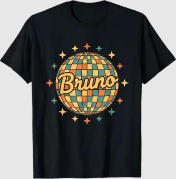 Bruno Retro Disco Name Vintage 70S Nostalgia T-Shirt 4XL
Bruno Retro Disco Name Vintage 70S Nostalgia T-Shirt 4XL