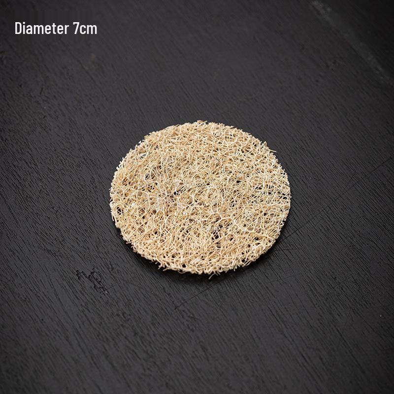 Zisha Pot Heat-Resistant Loofah Coaster Mat for Kung Fu Tea Set Accessories
Zisha Pot Heat-Resistant Loofah Coaster Mat for Kung Fu Tea Set Accessories
