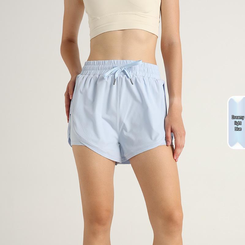 Женские быстросохнущие спортивные шорты с высокой посадкой - Двухслойные шорты для бега и фитнеса с защитой от просвечивания M
Женские быстросохнущие спортивные шорты с высокой посадкой - Двухслойные шорты для бега и фитнеса с защитой от просвечивания M