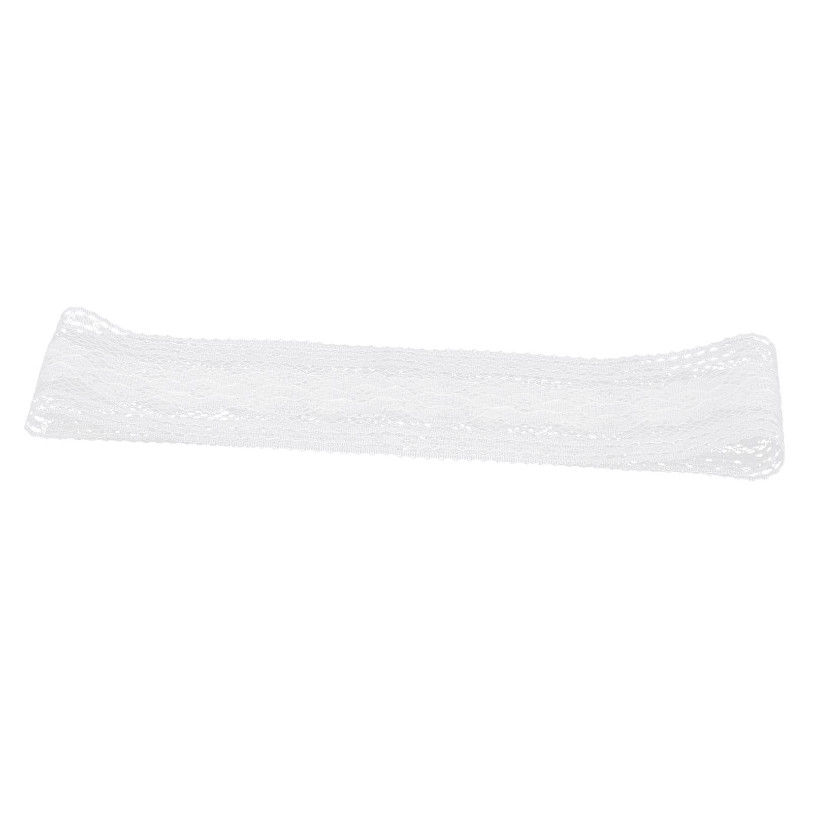 Lace Ribbon Nylon White Wavy Pattern Trim Gift Decoration Supplies 5cm Wide 10 Yards Long
Lace Ribbon Nylon White Wavy Pattern Trim Gift Decoration Supplies 5cm Wide 10 Yards Long