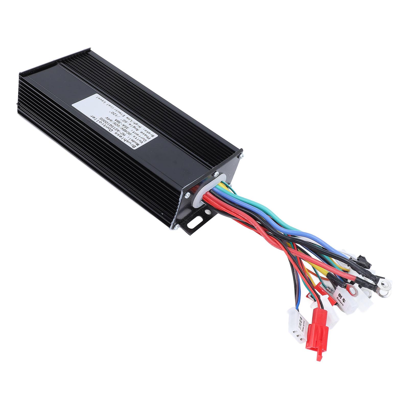48V 60V 64V 1000W Electric Scooter Controller Professional Aluminum Alloy Replacement Smart Electric Bike Brushless Motor Controller
48V 60V 64V 1000W Electric Scooter Controller Professional Aluminum Alloy Replacement Smart Electric Bike Brushless Motor Controller