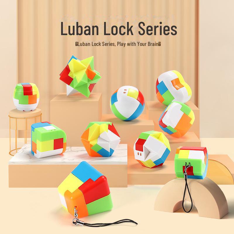 Luban Lock: Развивающие игрушки для детей и взрослых - Набор для тренировки концентрации высокой сложности
Luban Lock: Развивающие игрушки для детей и взрослых - Набор для тренировки концентрации высокой сложности
