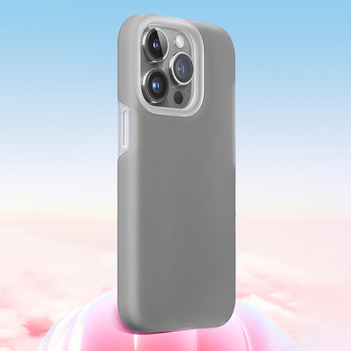 XUNDD Jelly Series Phone Case for iPhone 15 Pro,Microfiber Lining Liquid Silicone+PC Back Cover Grey
XUNDD Jelly Series Phone Case for iPhone 15 Pro,Microfiber Lining Liquid Silicone+PC Back Cover Grey