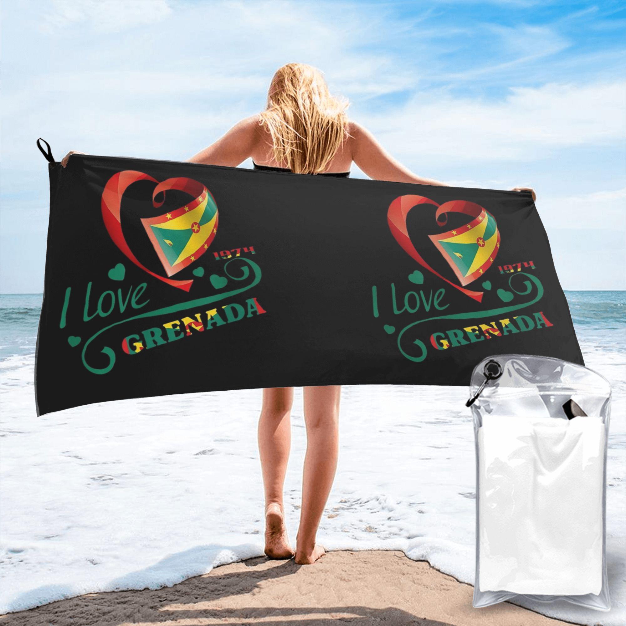 Grenada Independence Day Beach Towel Soft Microfiber Quick Dry Absorbent Quick Towels For Bath W40*H60(CM)
Grenada Independence Day Beach Towel Soft Microfiber Quick Dry Absorbent Quick Towels For Bath W40*H60(CM)