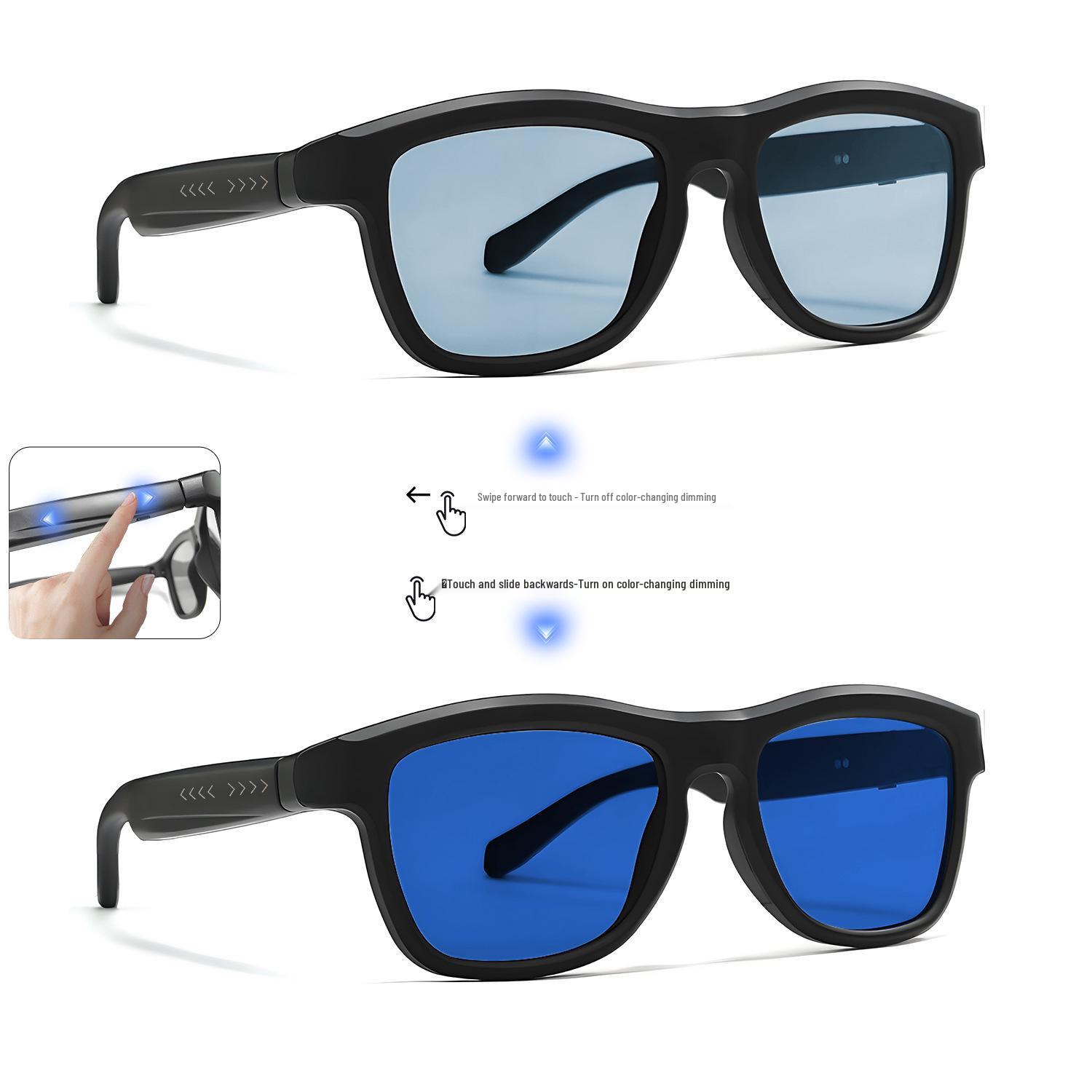 GV90 Smart Glasses: Color-Changing UV400 Protection, Remote-Control Photography, AI Translation, and Bluetooth
GV90 Smart Glasses: Color-Changing UV400 Protection, Remote-Control Photography, AI Translation, and Bluetooth