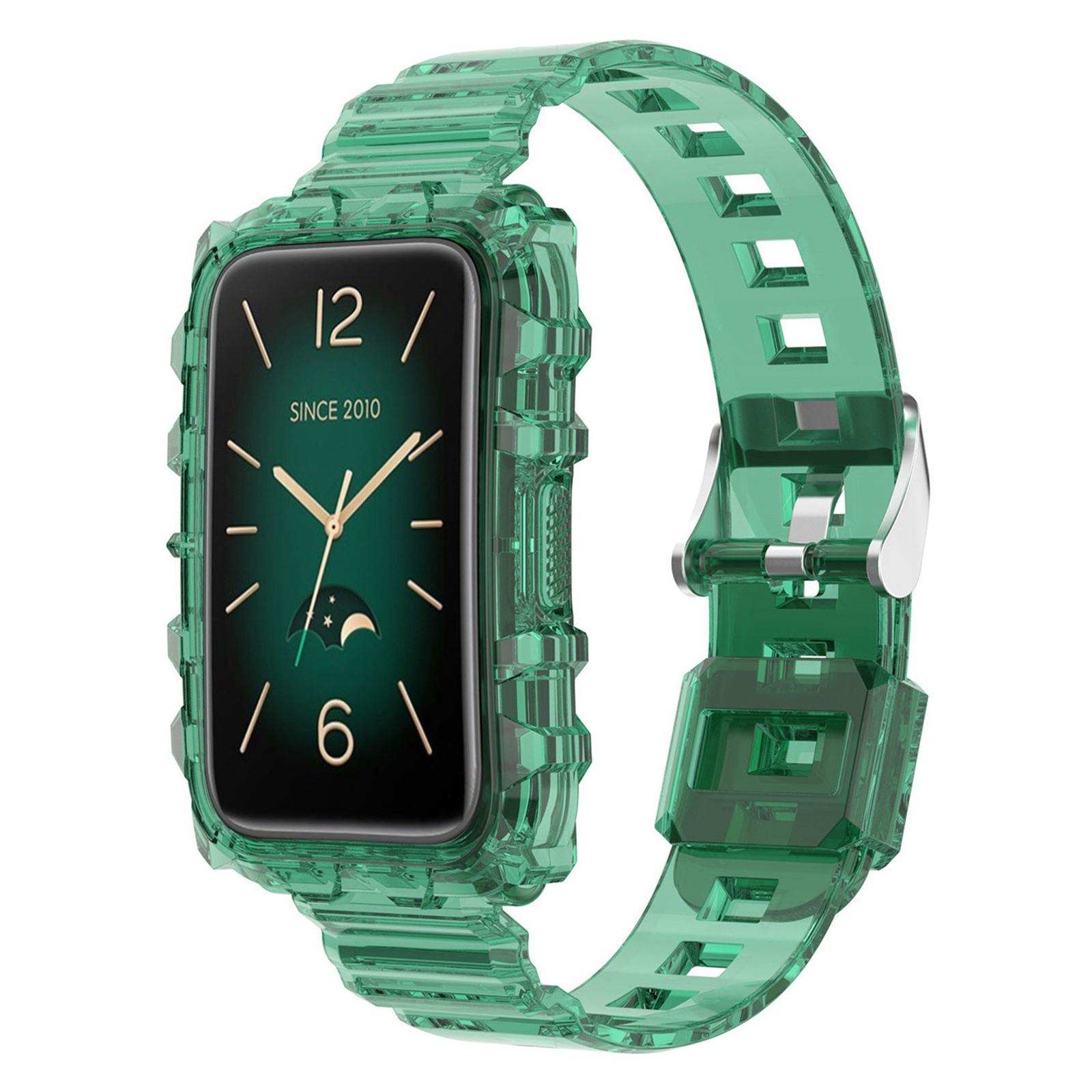 For Xiaomi Mi Band 7 Pro Solid Color Silicone Smart Watch Band with Integrated Watch Case Clear Replacement Wrist Strap Transparent Black
For Xiaomi Mi Band 7 Pro Solid Color Silicone Smart Watch Band with Integrated Watch Case Clear Replacement Wrist Strap Transparent Black