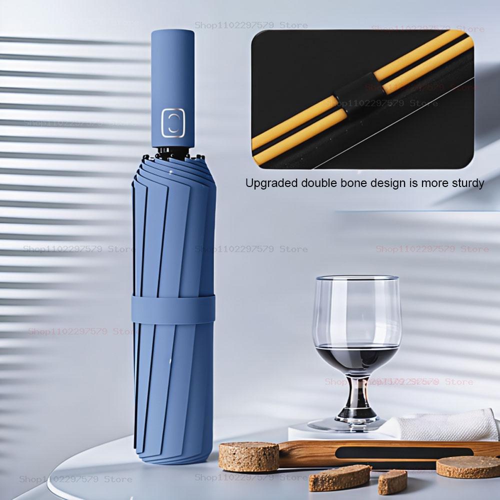 New Enhanced 24-Bone Umbrella A Strong And Durable Windproof Umbrella For Men s Business Outdoor Sunlight UV Automatic Umbrella Aluminum&24K чорний
New Enhanced 24-Bone Umbrella A Strong And Durable Windproof Umbrella For Men s Business Outdoor Sunlight UV Automatic Umbrella Aluminum&24K чорний