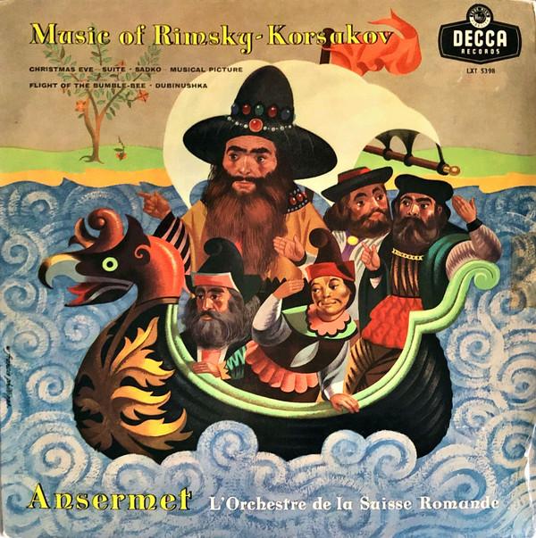 LP Record NIKOLAI RIMSKY-KORSAKOV, ERNEST ANS - Music Of Rimsky-Korsakov LXT5398 Decca 1957 UK Classical Used
LP Record NIKOLAI RIMSKY-KORSAKOV, ERNEST ANS - Music Of Rimsky-Korsakov LXT5398 Decca 1957 UK Classical Used