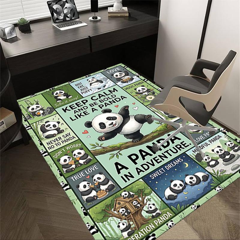 1PC Panda Adventure Non-Slip Floor carpet, Office, family, bedroom, Studio - Large Area Rug, Vibrant Colors-C0472 60cm by 90cm
1PC Panda Adventure Non-Slip Floor carpet, Office, family, bedroom, Studio - Large Area Rug, Vibrant Colors-C0472 60cm by 90cm