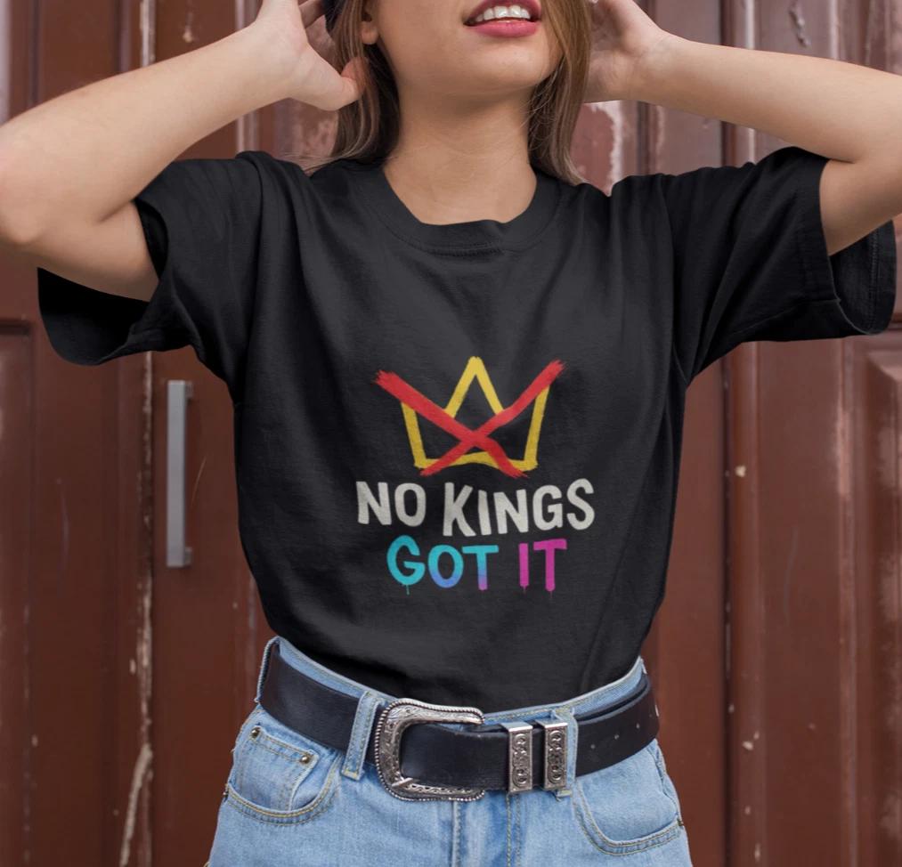 No Kings Streetwear T-Shirt Crown Graffiti Graphic Tee Hip Hop Vintage Unisex XXL
No Kings Streetwear T-Shirt Crown Graffiti Graphic Tee Hip Hop Vintage Unisex XXL