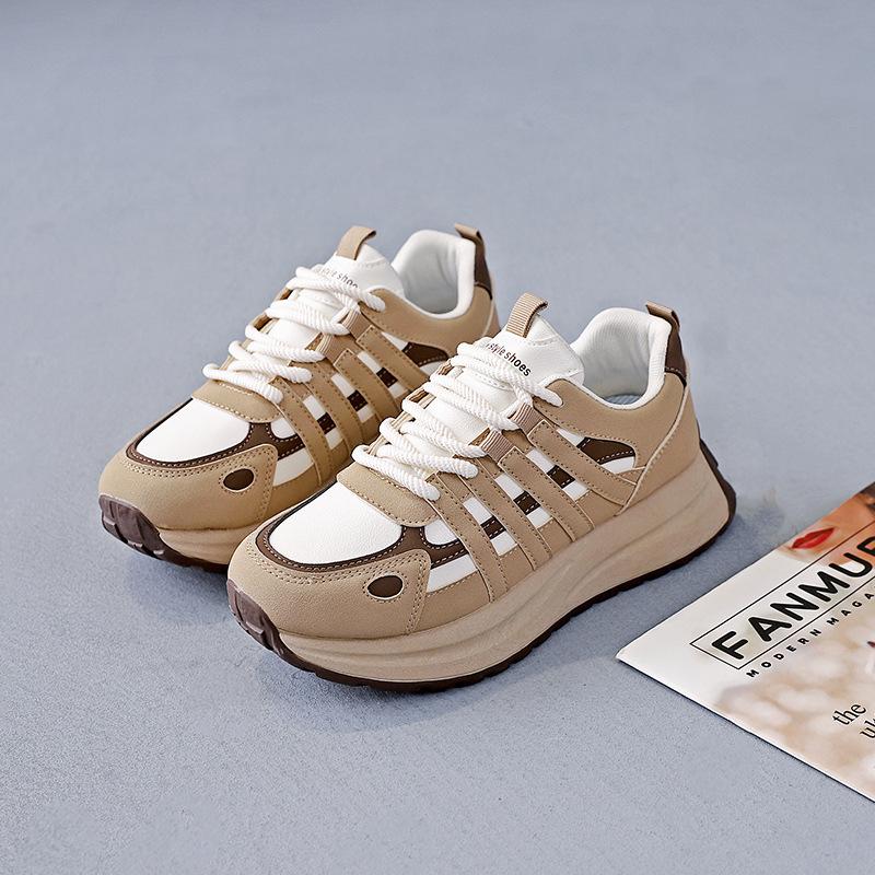 Korean version of the new dad shoes for women s autumn students running sports thick soles increase height leisure A 40 хакі
Korean version of the new dad shoes for women s autumn students running sports thick soles increase height leisure A 40 хакі