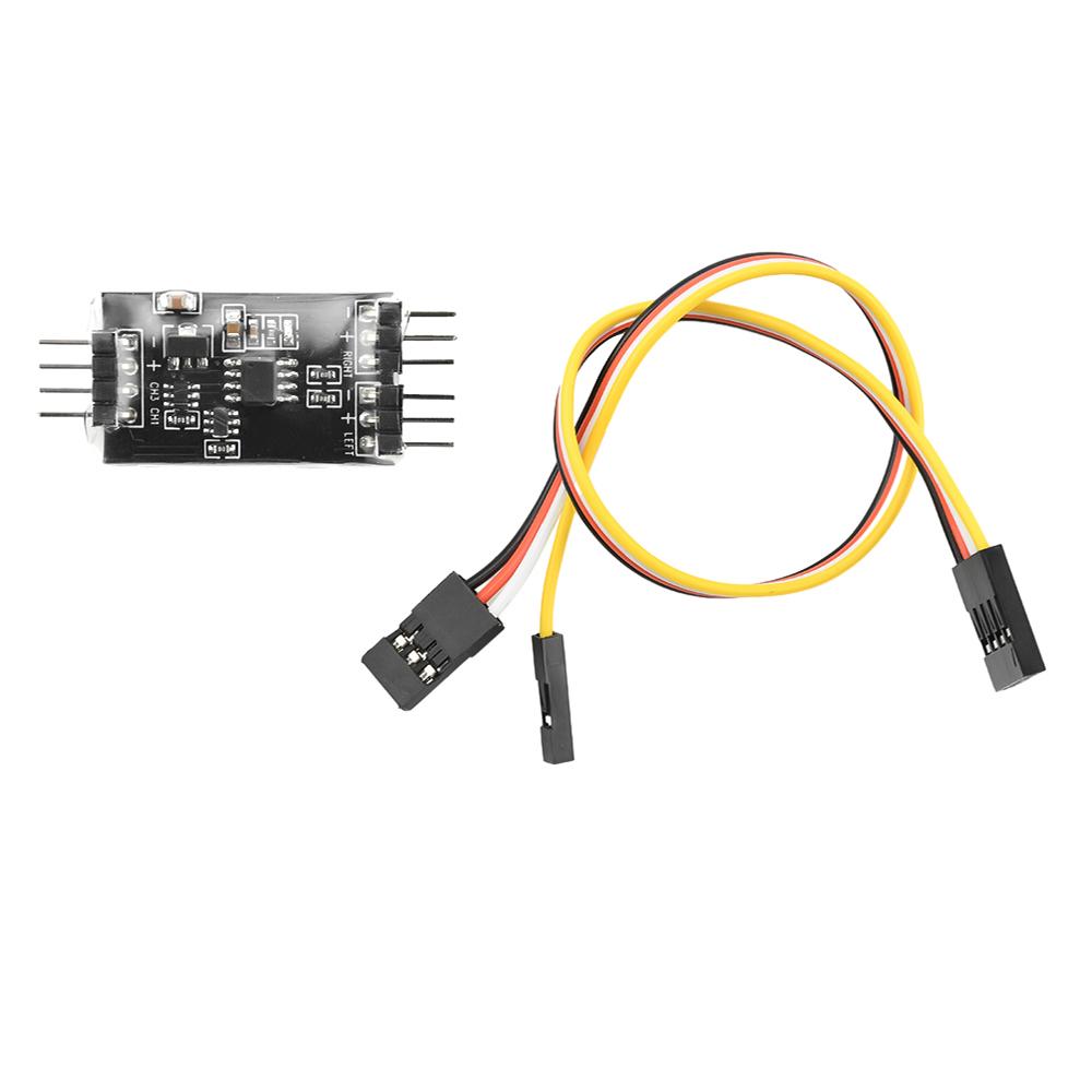 3.6-8.4V Brushless Dual Channel Mix Controller Two Way Speed Difference Mixer for V-tail Delta Wing RC Airplane Model Car Boat
3.6-8.4V Brushless Dual Channel Mix Controller Two Way Speed Difference Mixer for V-tail Delta Wing RC Airplane Model Car Boat