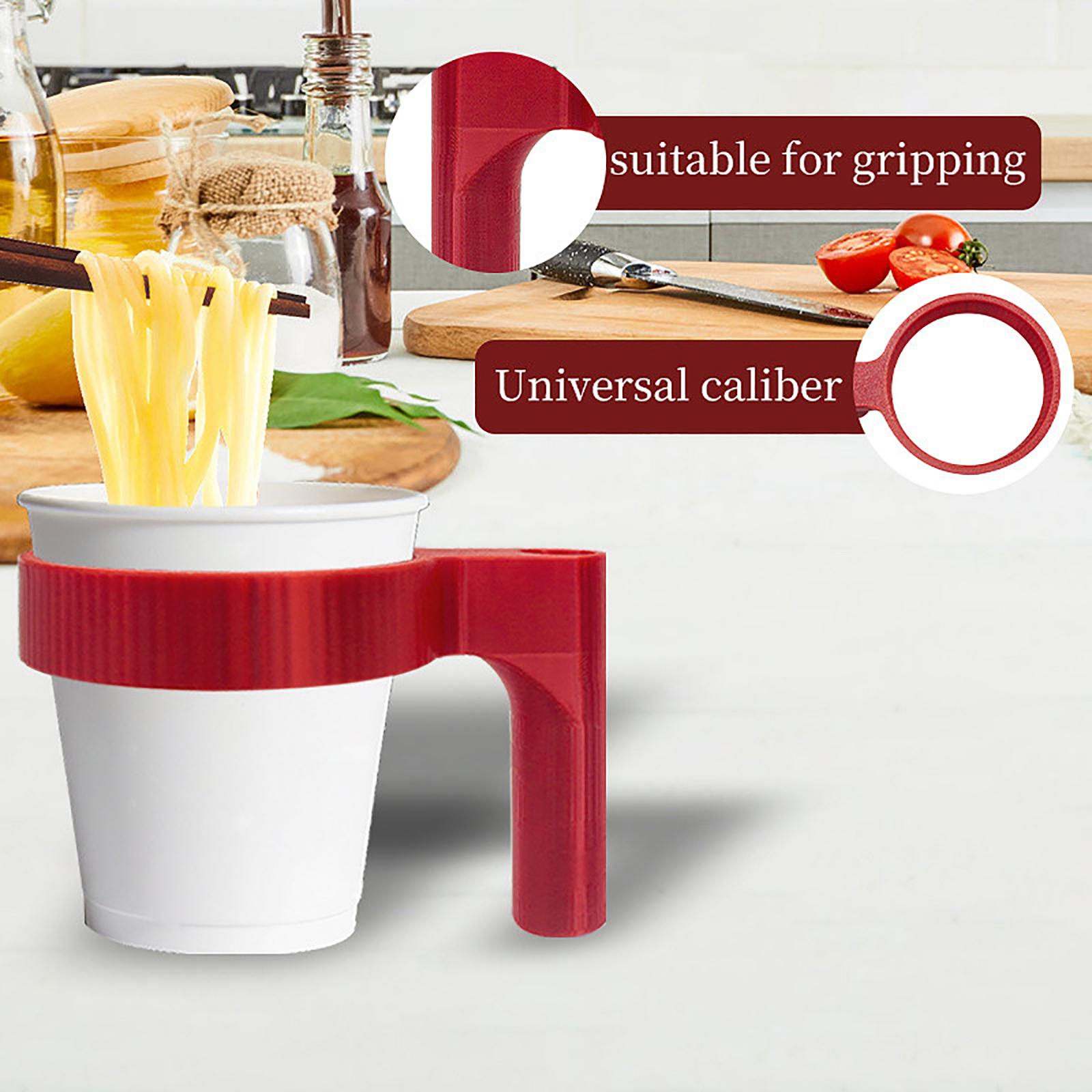 3D Printed Instant Noodle Cup Handle, Practical Clip- Heat-Free Grip For Various Cup Sizes One Size
3D Printed Instant Noodle Cup Handle, Practical Clip- Heat-Free Grip For Various Cup Sizes One Size