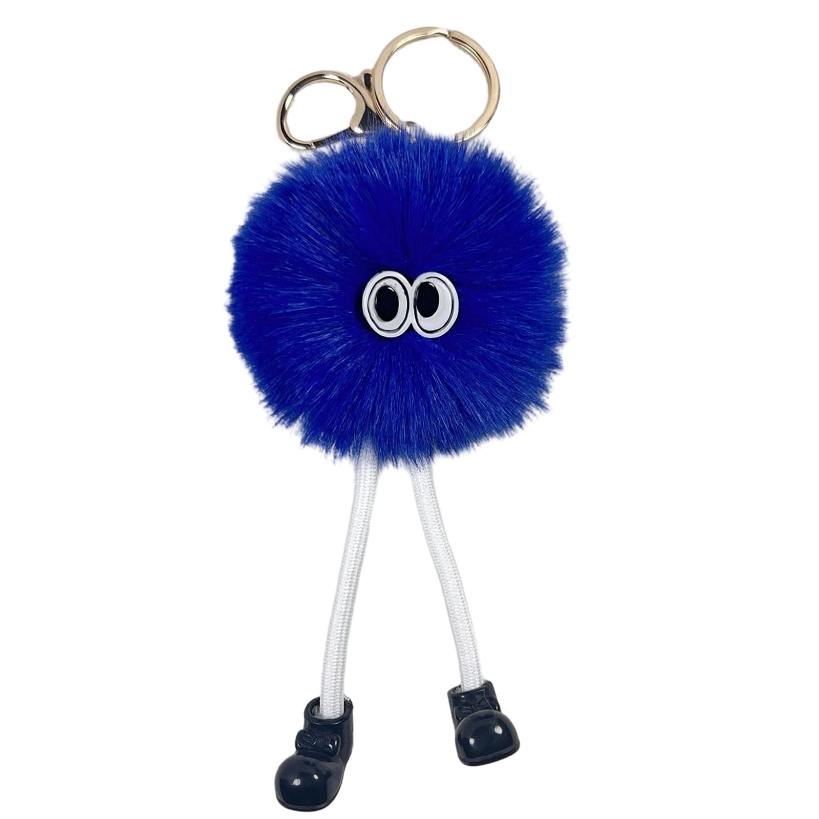 Plush Rabbit Fur Ball Keychain with Long Legs and Shoe Detail Soft Faux Fur Pom Pom Bag Charm Pendant for Car Keys Backpack Accessories One Size синий
Plush Rabbit Fur Ball Keychain with Long Legs and Shoe Detail Soft Faux Fur Pom Pom Bag Charm Pendant for Car Keys Backpack Accessories One Size синий
