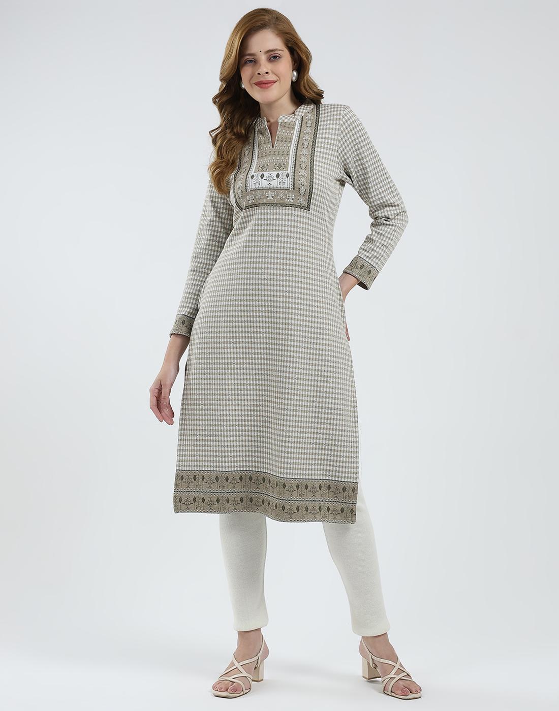 Monte Carlo Women s Round Neck Full Sleeves Kurti 2XL бежевый
Monte Carlo Women s Round Neck Full Sleeves Kurti 2XL бежевый