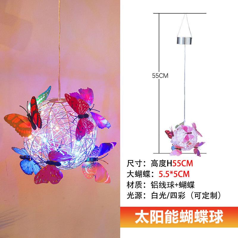 New LED Solar Butterfly Hanging Tree Ball Outdoor Courtyard Garden Decorative Lights Ball Hanging Tree Lights Luminous Butterfly
New LED Solar Butterfly Hanging Tree Ball Outdoor Courtyard Garden Decorative Lights Ball Hanging Tree Lights Luminous Butterfly