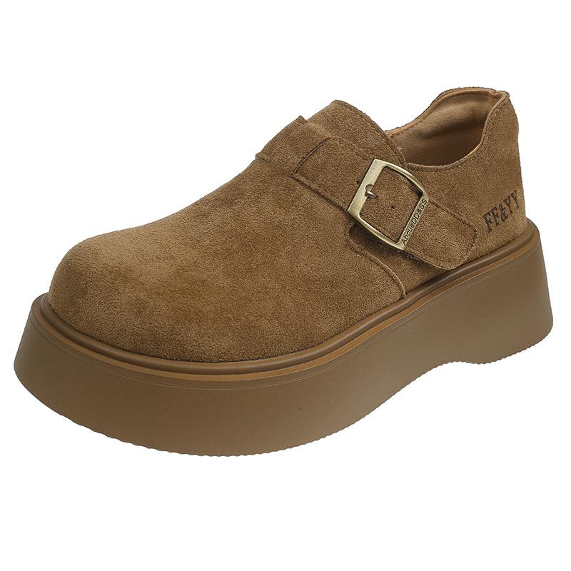 Platform-soled belt buckle loafers women s 2025 spring Korean version of the new one-pedal casual skirt Borken single shoes women 40 хакі
Platform-soled belt buckle loafers women s 2025 spring Korean version of the new one-pedal casual skirt Borken single shoes women 40 хакі