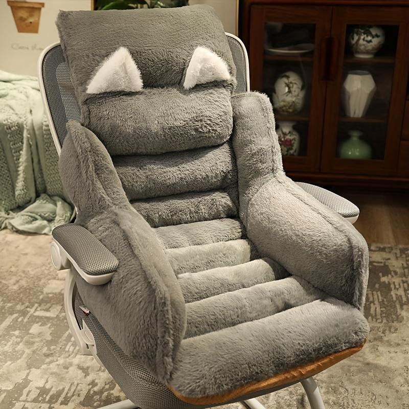 Lumbar Support Cushion with Integrated Backrest - Ergonomic Design for Hip Lower Back Pressure Relief, Non-Slip Removable Cover серый
Lumbar Support Cushion with Integrated Backrest - Ergonomic Design for Hip Lower Back Pressure Relief, Non-Slip Removable Cover серый