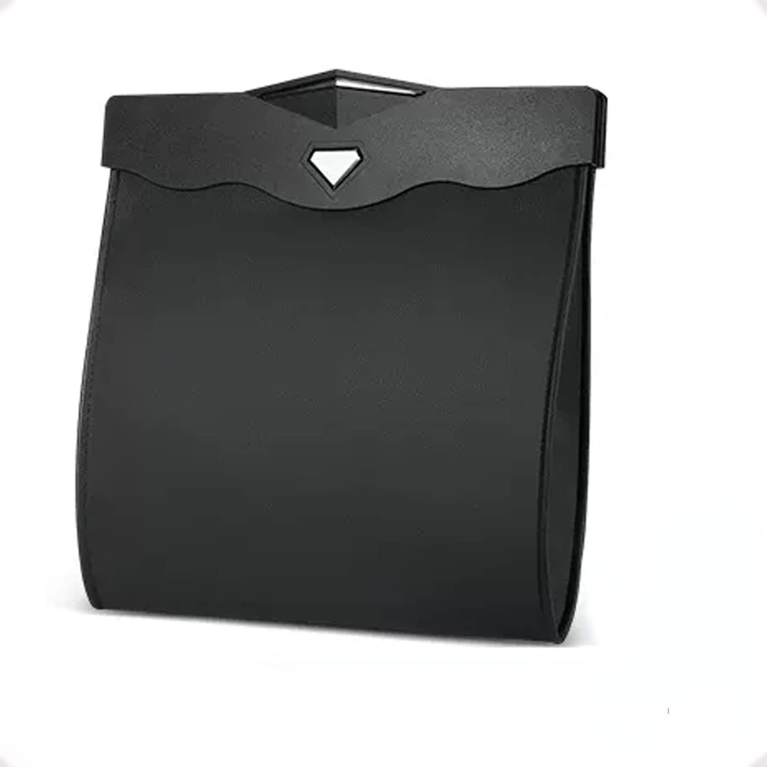 Магнитный автомобильный мусорный бак, высококачественная искусственная кожа, водонепроницаемый для заднего сиденья автомобиля, многоцелевые подвесные автомобильные мусорные мешки, черный (С мусорными мешками) 29*29*27cm чёрный
Магнитный автомобильный мусорный бак, высококачественная искусственная кожа, водонепроницаемый для заднего сиденья автомобиля, многоцелевые подвесные автомобильные мусорные мешки, черный (С мусорными мешками) 29*29*27cm чёрный