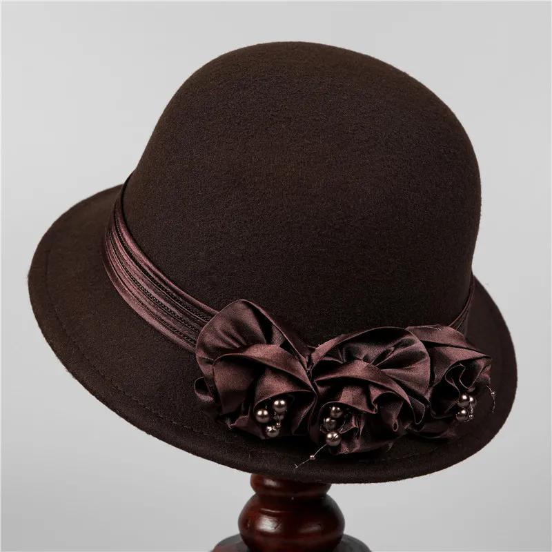 WTEMPO Women s Autumn Winter Casual Verstaile Retro Elegant Formal Hats Cold-proof Windproof Warm Solid Color Flower Bucket Hats 1pc
WTEMPO Women s Autumn Winter Casual Verstaile Retro Elegant Formal Hats Cold-proof Windproof Warm Solid Color Flower Bucket Hats 1pc