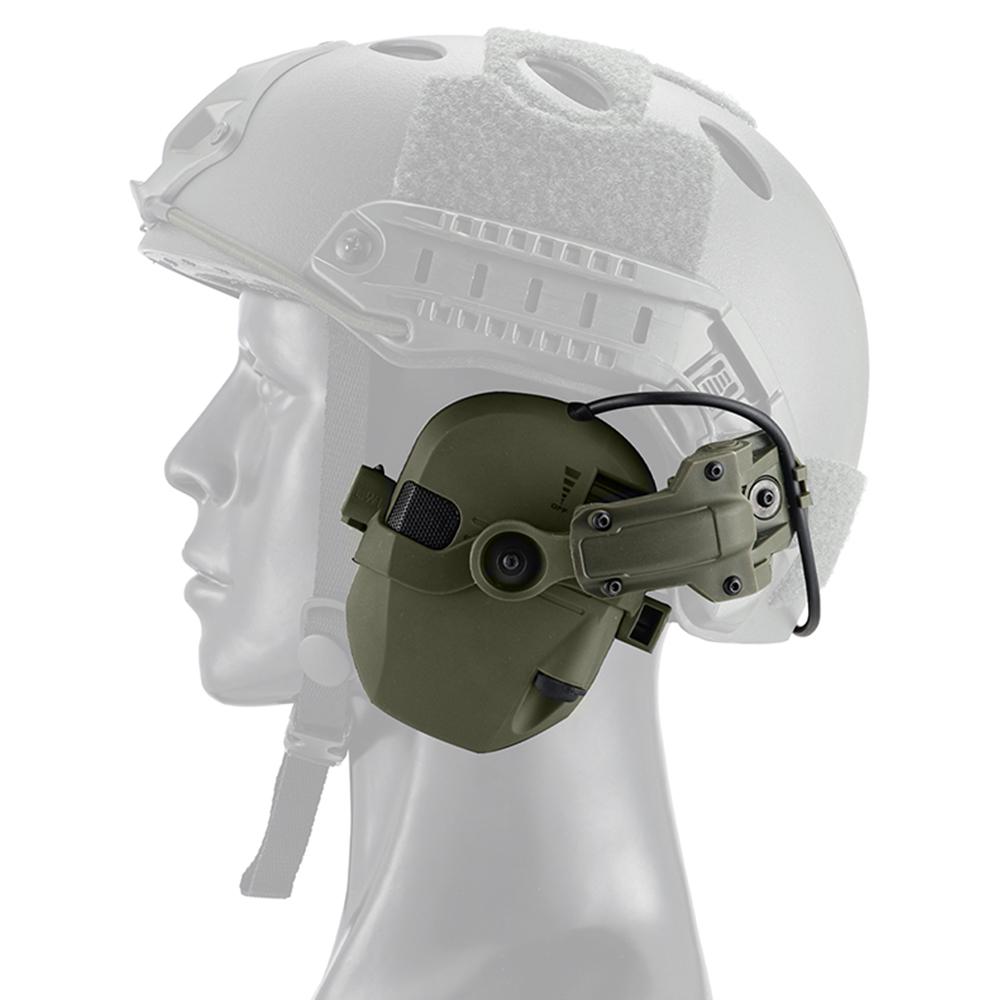 NEW Airsoft Shooting Noise Reduction Earmuffs Tactical Helmet Mounted Electronic Hearing Protector Sound Amplification Headphone пустельний
NEW Airsoft Shooting Noise Reduction Earmuffs Tactical Helmet Mounted Electronic Hearing Protector Sound Amplification Headphone пустельний