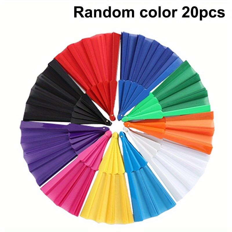 20-Pack Colorful Handheld Folding Fans Elegant Portable Plastic DIY Craft Fans for Weddings Bridal Parties Crafts Dancing Fans
20-Pack Colorful Handheld Folding Fans Elegant Portable Plastic DIY Craft Fans for Weddings Bridal Parties Crafts Dancing Fans