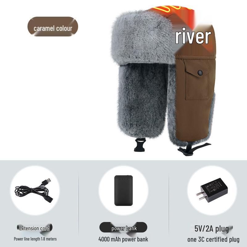 Heated Men s Winter Windproof Hat with Ear Protection and Velvet Insulation for Outdoor Cycling Head Circumference (54-59cm)
Heated Men s Winter Windproof Hat with Ear Protection and Velvet Insulation for Outdoor Cycling Head Circumference (54-59cm)
