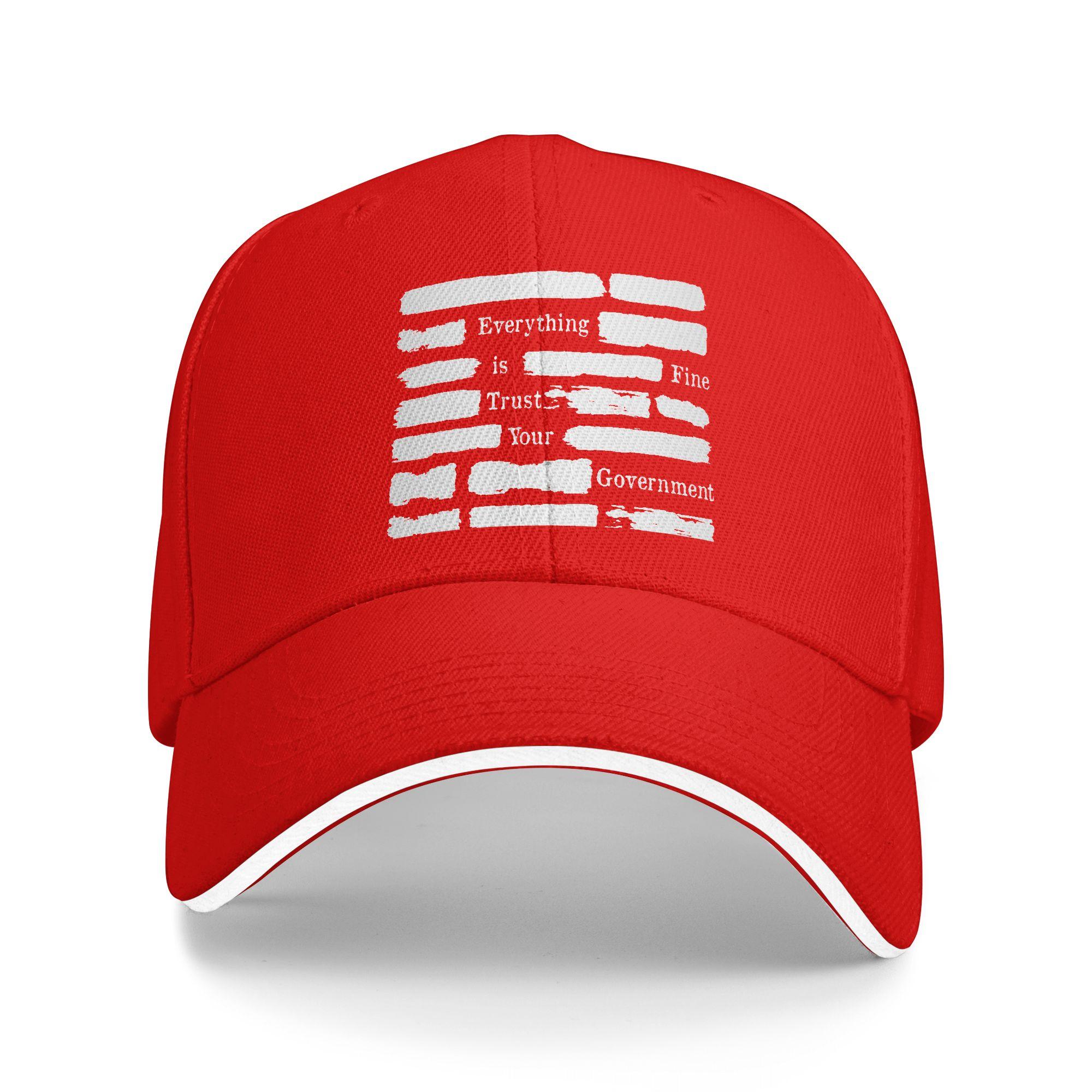 Everything is Fine Trust Your Government Baseball Cap Casual Women Men Hip Hop Hats Sunscreen Custom Logo Baseball Caps One Size
Everything is Fine Trust Your Government Baseball Cap Casual Women Men Hip Hop Hats Sunscreen Custom Logo Baseball Caps One Size