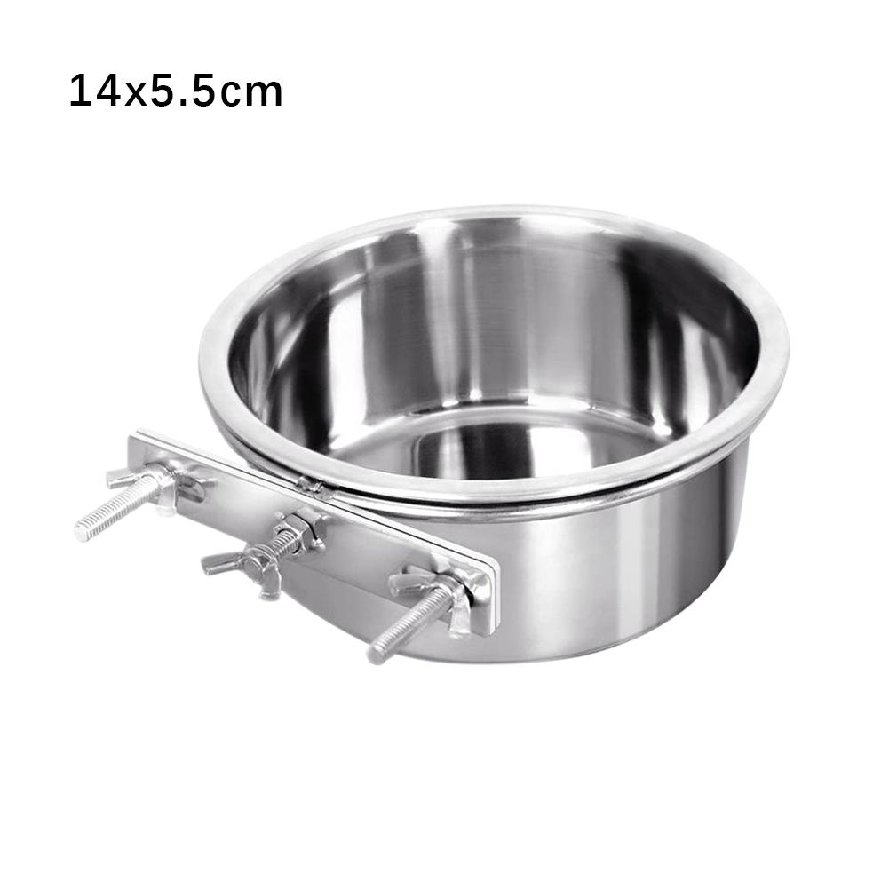 1pcs Cage Mounted Dog Bowl Stainless Steel Hanging Feeder Spill Proof Pet Food Water Dish For Medium Large Dogs Accessories
1pcs Cage Mounted Dog Bowl Stainless Steel Hanging Feeder Spill Proof Pet Food Water Dish For Medium Large Dogs Accessories