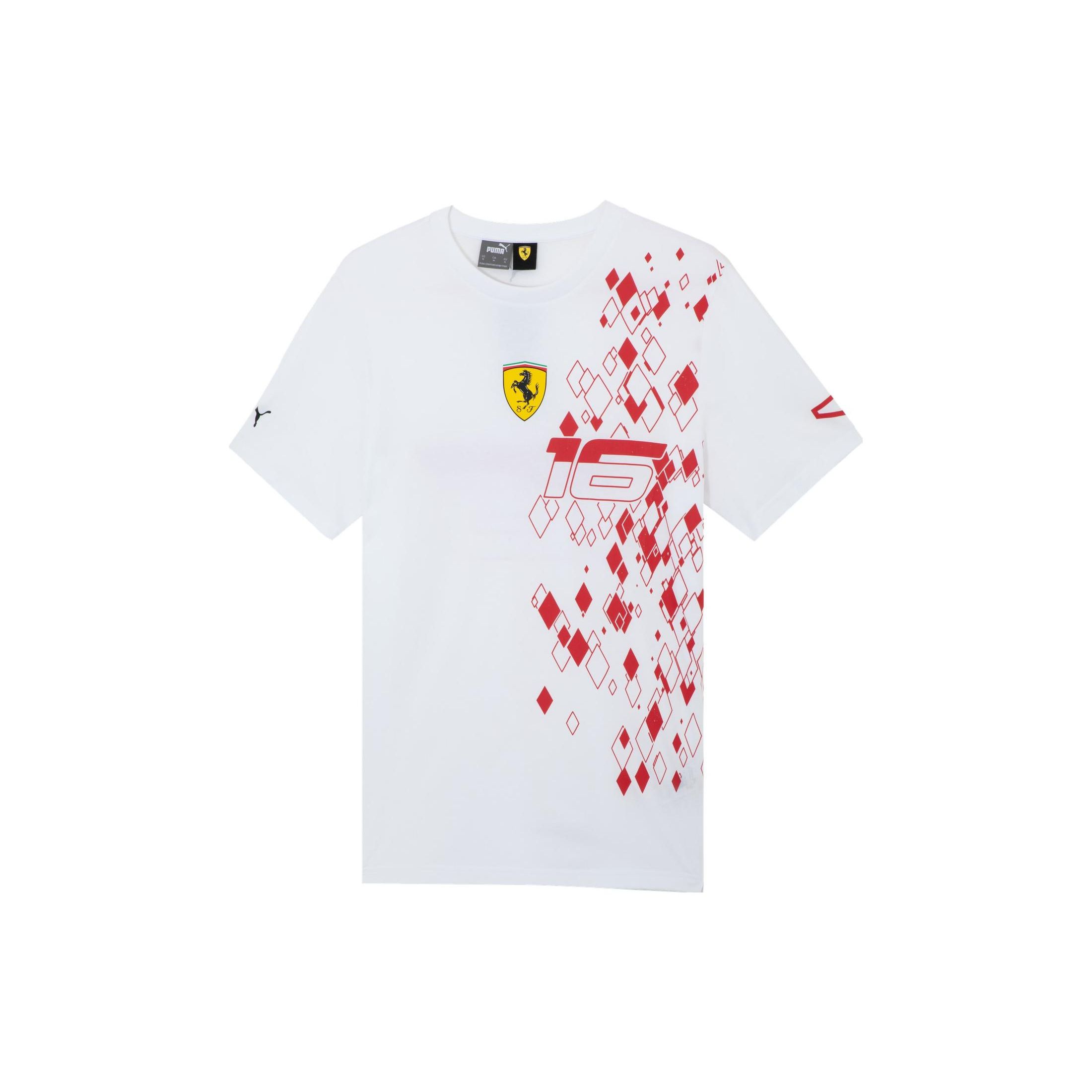 Совместная брендированная футболка Puma x Scuderia Ferrari Special Drivers Series с круглым вырезом и короткими рукавами, топы унисекс, белые 763537-01
Совместная брендированная футболка Puma x Scuderia Ferrari Special Drivers Series с круглым вырезом и короткими рукавами, топы унисекс, белые 763537-01