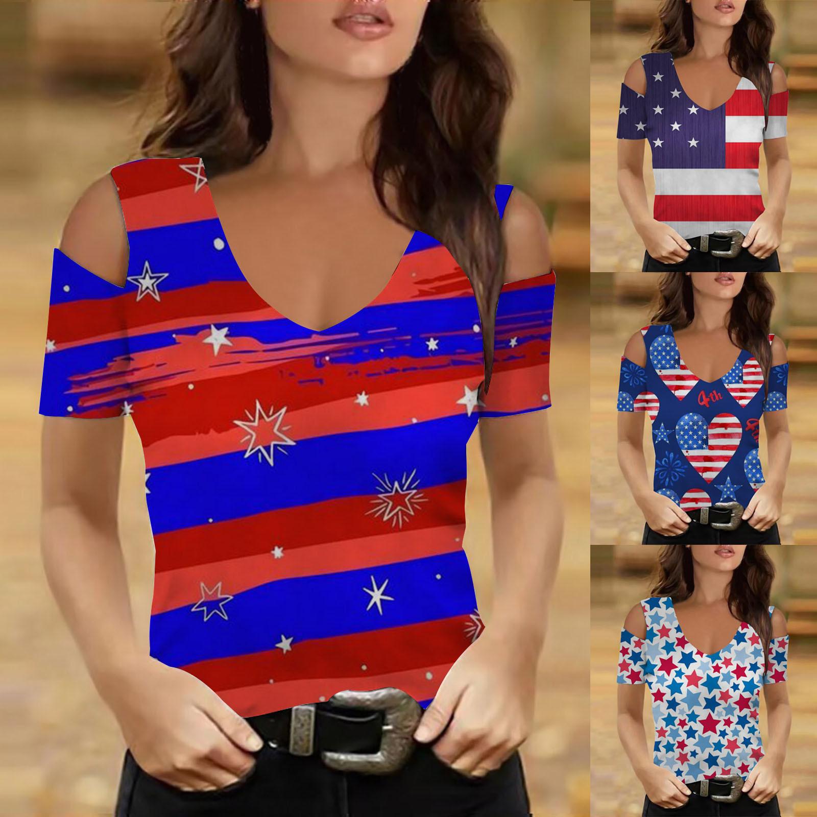 Модна жіноча літня повсякденна блуза з принтом з коротким рукавом і V-подібним вирізом без бретелей L синій
Модна жіноча літня повсякденна блуза з принтом з коротким рукавом і V-подібним вирізом без бретелей L синій