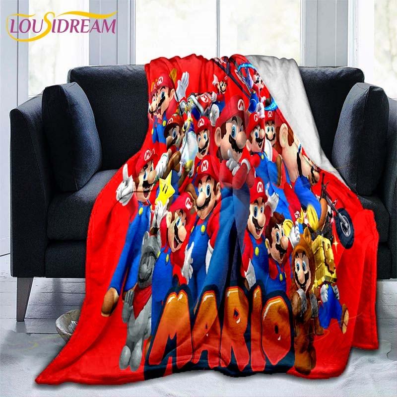 Mario Bros pattern throw Blanket Couch Quilt Cover Travel Bedding Outlet Throw Blanket Flannel Blanket Bedspread 130x150cm
Mario Bros pattern throw Blanket Couch Quilt Cover Travel Bedding Outlet Throw Blanket Flannel Blanket Bedspread 130x150cm