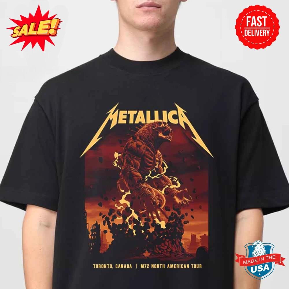 Metallica Inspired T-Shirt Toronto 2025 Rogers Centre April 24 M72 Day 1 Pop Up Unisex T-Shirt XXXXL
Metallica Inspired T-Shirt Toronto 2025 Rogers Centre April 24 M72 Day 1 Pop Up Unisex T-Shirt XXXXL