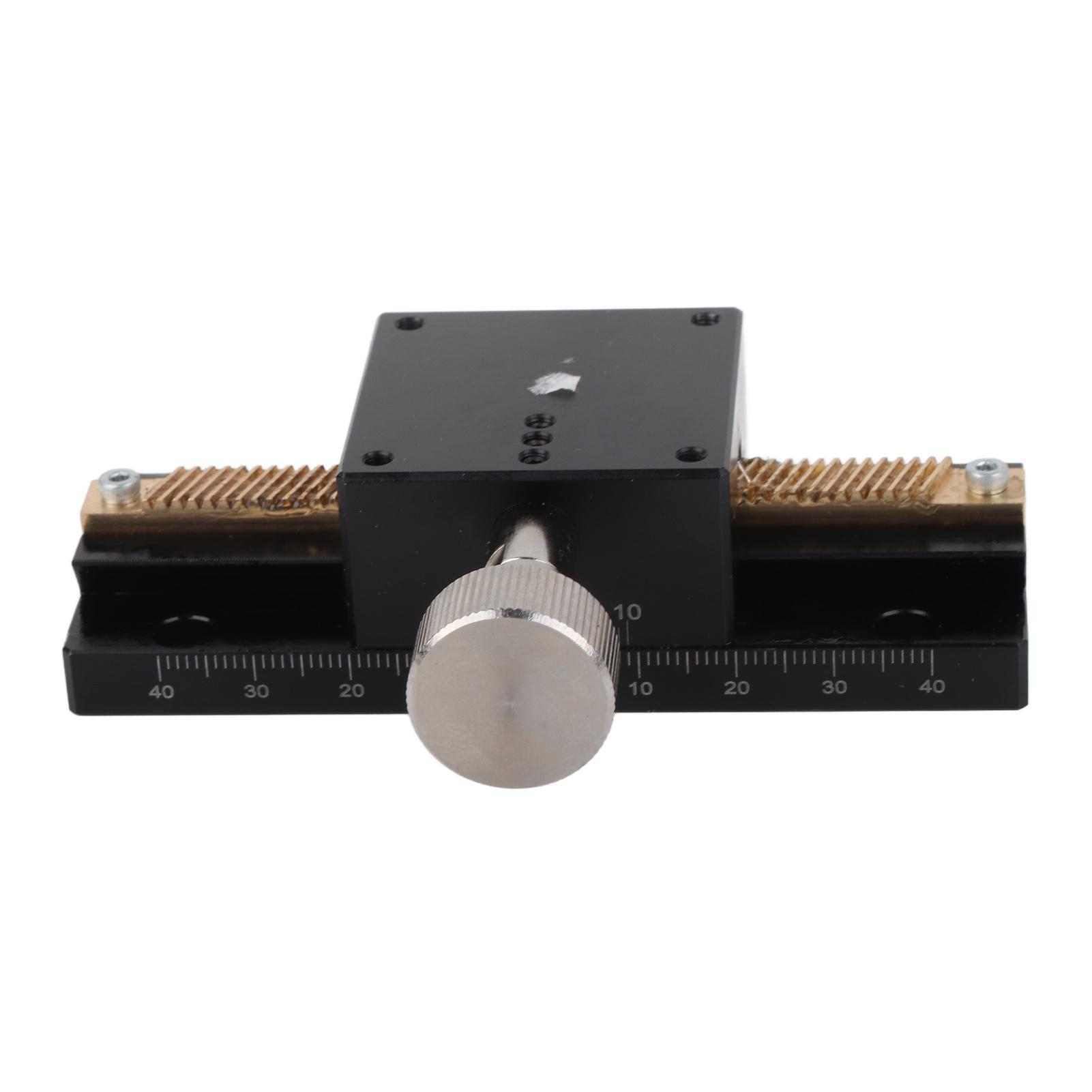 XAxis Linear Stage Dovetail Manual Platform Displacement Sliding Table LWX40L100 40x40mm 
XAxis Linear Stage Dovetail Manual Platform Displacement Sliding Table LWX40L100 40x40mm