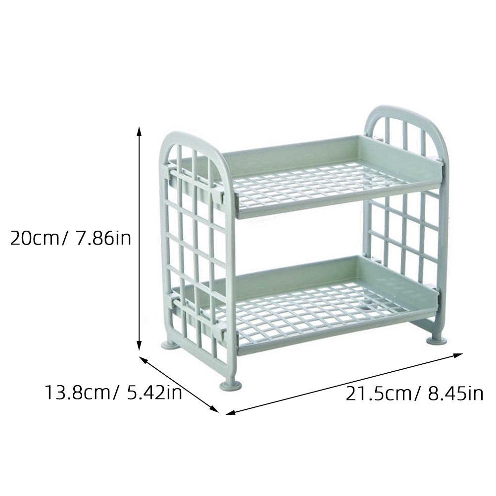 2 Layers Plastic Shower Rack for Bathroom Kitchen Living Room Desktop Storage Shelf Organizer Corrosion Resistant Thick Design синий
2 Layers Plastic Shower Rack for Bathroom Kitchen Living Room Desktop Storage Shelf Organizer Corrosion Resistant Thick Design синий
