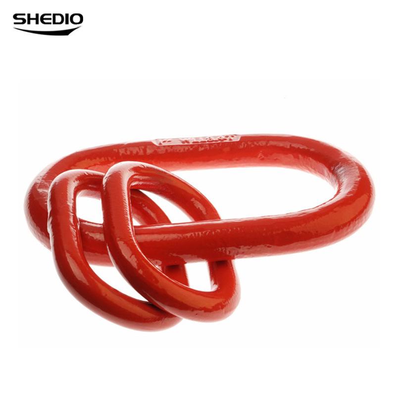 High-Strength Heavy-Duty Master Link, Long Eye Bolt, Oval Drop-Forged Lifting Sling Ring. 4.7 Ton
High-Strength Heavy-Duty Master Link, Long Eye Bolt, Oval Drop-Forged Lifting Sling Ring. 4.7 Ton