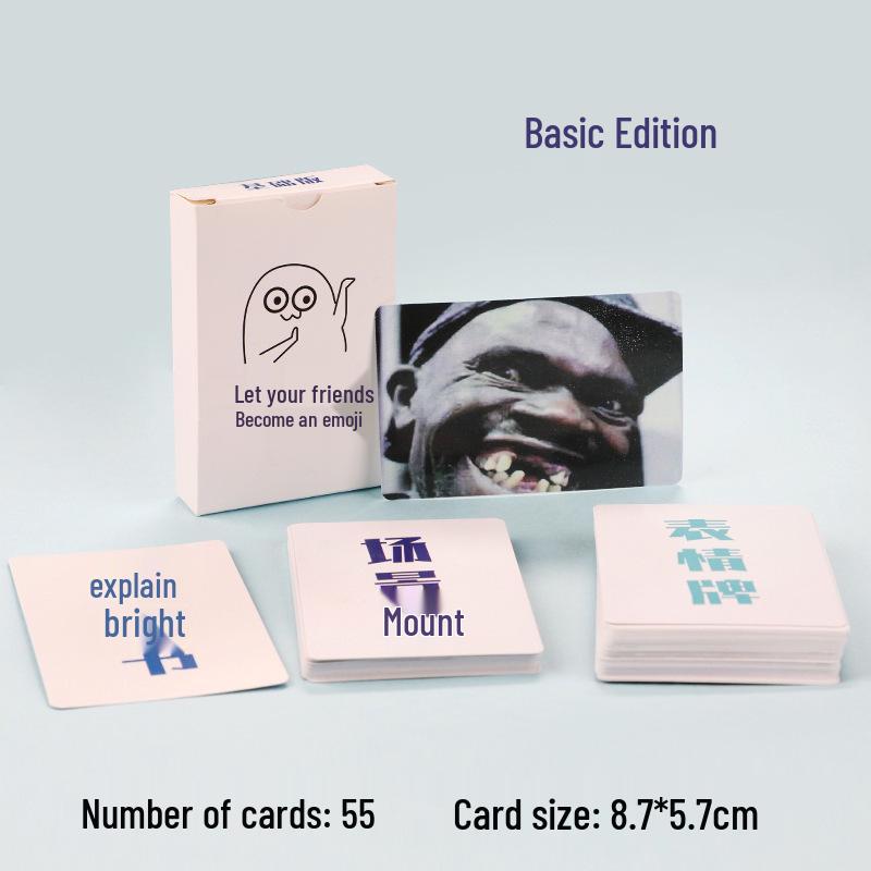 Chinese Emoticon Poker Battle: Team-Building Party Game Cards
Chinese Emoticon Poker Battle: Team-Building Party Game Cards