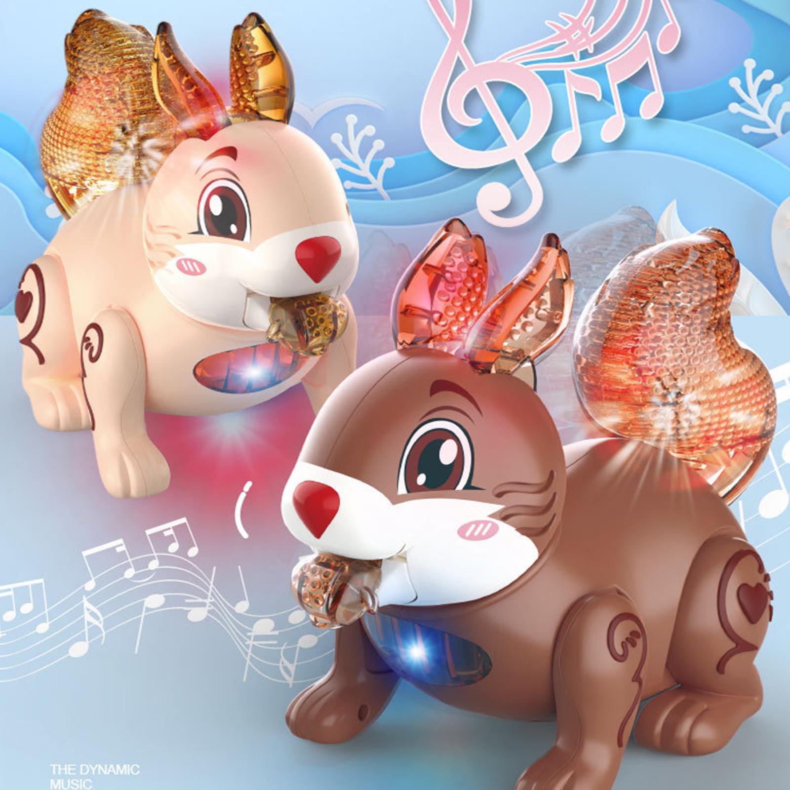 Танцювальна розвиваюча електрична лялька Ходьба Мила білка Тварина Освітлення Музика Робот Іграшки Подарунок дітям хакі
Танцювальна розвиваюча електрична лялька Ходьба Мила білка Тварина Освітлення Музика Робот Іграшки Подарунок дітям хакі