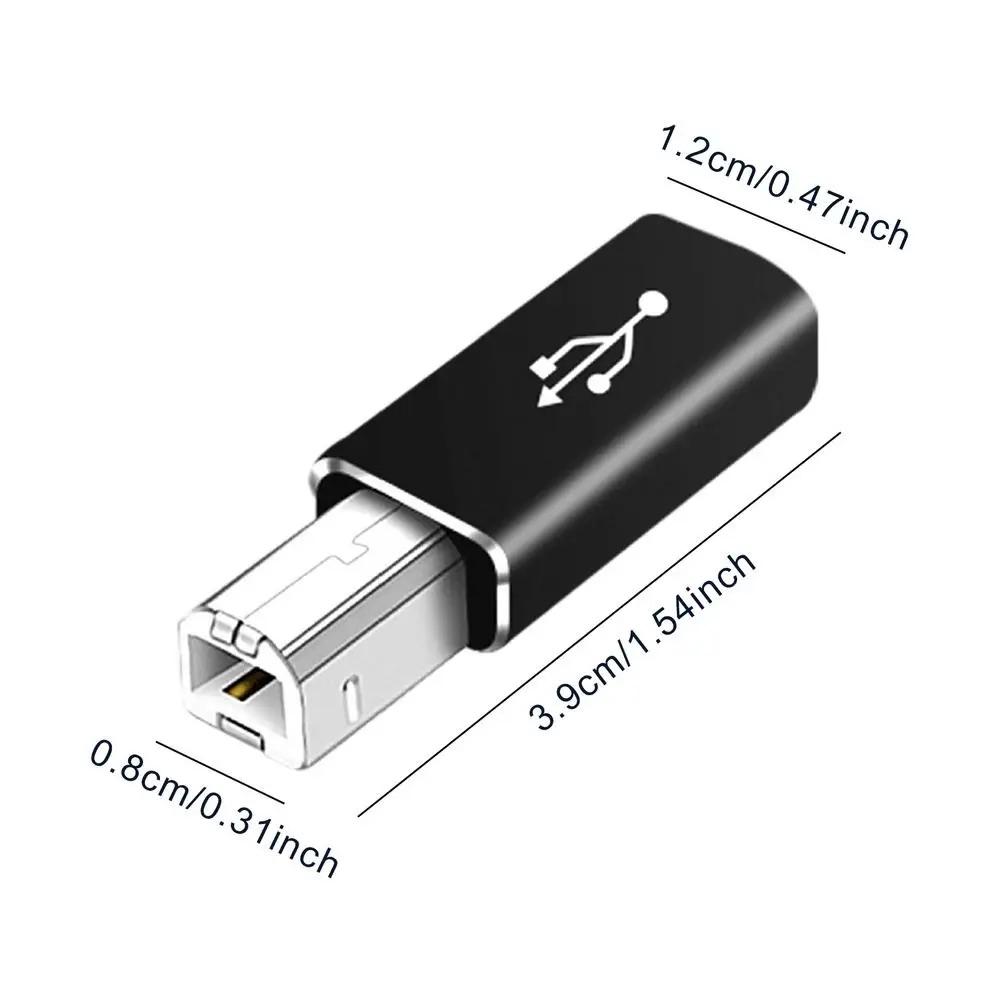 Адаптер USB 2.0 для принтера USB Type C на Type B папа для принтера, базы для жесткого диска, факс-машины, сканера, USB 2.0 Type C адаптер для принтера
Адаптер USB 2.0 для принтера USB Type C на Type B папа для принтера, базы для жесткого диска, факс-машины, сканера, USB 2.0 Type C адаптер для принтера