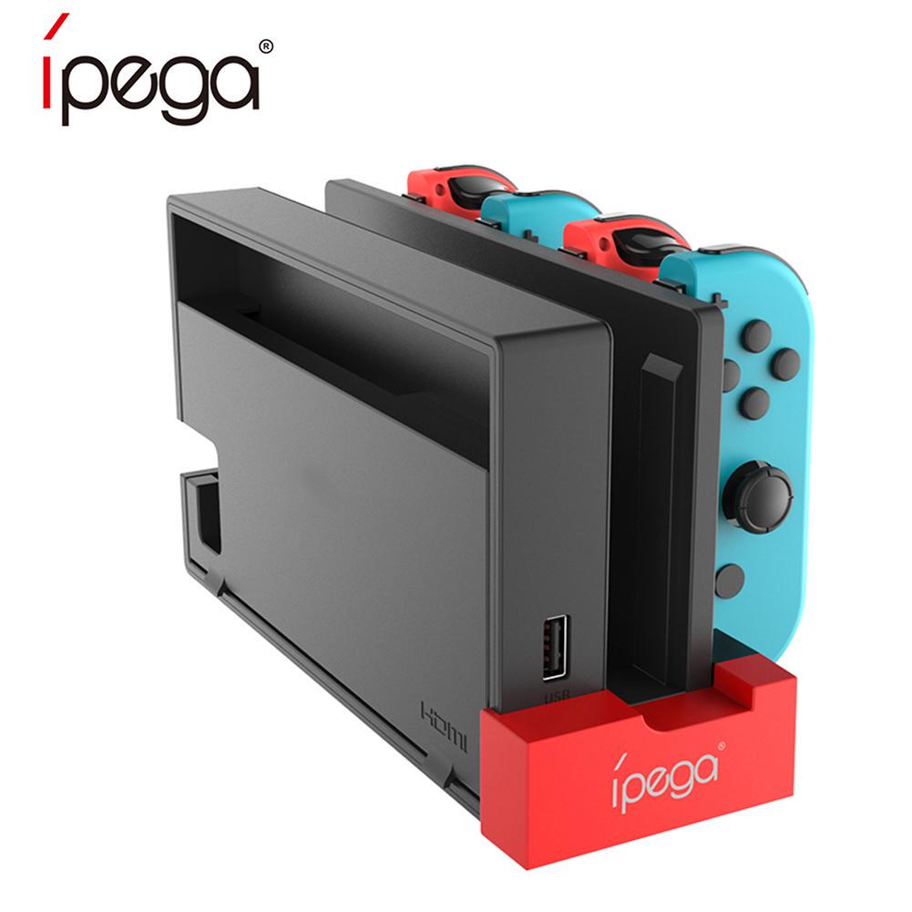 PG-9186 Controller Charger Charging Dock Stand Station Holder for Nintendo Switch Joy-Con Game Console with Indicator чорний
PG-9186 Controller Charger Charging Dock Stand Station Holder for Nintendo Switch Joy-Con Game Console with Indicator чорний