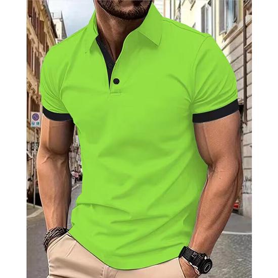 Spring and Summer T-shirt Men s Short Sleeved Casual Top Fashion Polo Shirt XXXXXXXXL зелений
Spring and Summer T-shirt Men s Short Sleeved Casual Top Fashion Polo Shirt XXXXXXXXL зелений