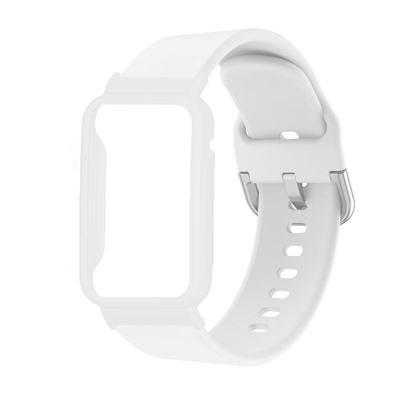 Flexible Silicone Watchband for Xiaomi Mi Band 7 Pro Smart Watch Replacement Strap with Watch Case Cover Red
Flexible Silicone Watchband for Xiaomi Mi Band 7 Pro Smart Watch Replacement Strap with Watch Case Cover Red