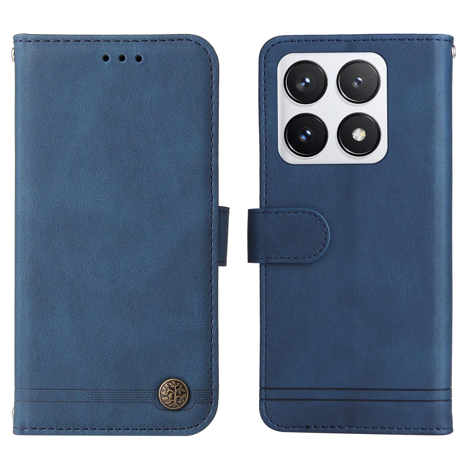 For Xiaomi 14T Pro Leather Wallet Cases Skin Touch Phone Cover Stand with Strap Blue
For Xiaomi 14T Pro Leather Wallet Cases Skin Touch Phone Cover Stand with Strap Blue