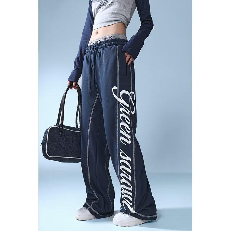 Women s High Street Retro Casual Loose Straight-Leg Hip Hop Pants Extra Large темно-синього кольору
Women s High Street Retro Casual Loose Straight-Leg Hip Hop Pants Extra Large темно-синього кольору